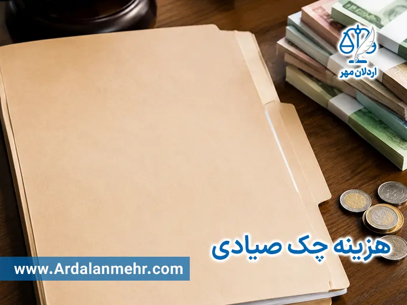 هزینه چک صیادی