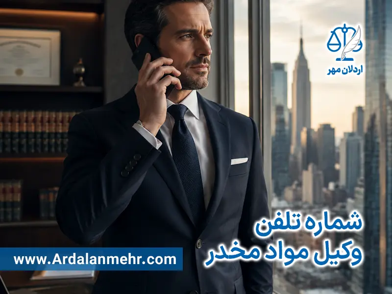 شماره تلفن وکیل مواد مخدر