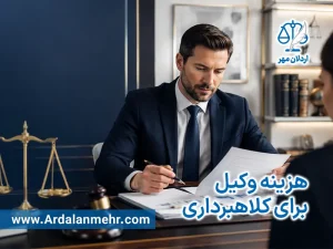 هزینه وکیل برای کلاهبرداری