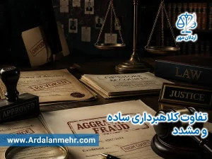 تفاوت کلاهبرداری ساده و مشدد