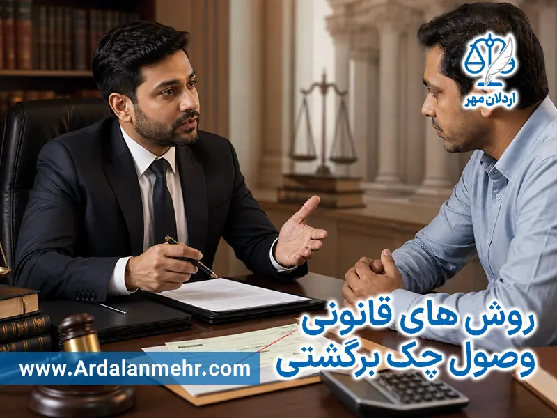 روش های قانونی وصول چک برگشتی