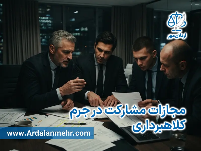 مجازات مشارکت در جرم کلاهبرداری
